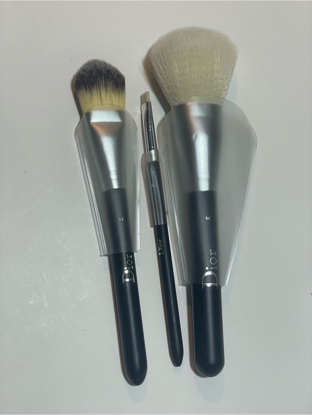 Dior Backstage Makeup Brushes #14 #11 #24 Foundation Powder Eyeliner